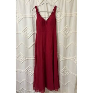 Burgundy Dress